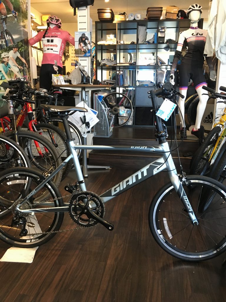 GIANT IDIOM 1 折りたたみ自転車 イエロー 小径スポーツ