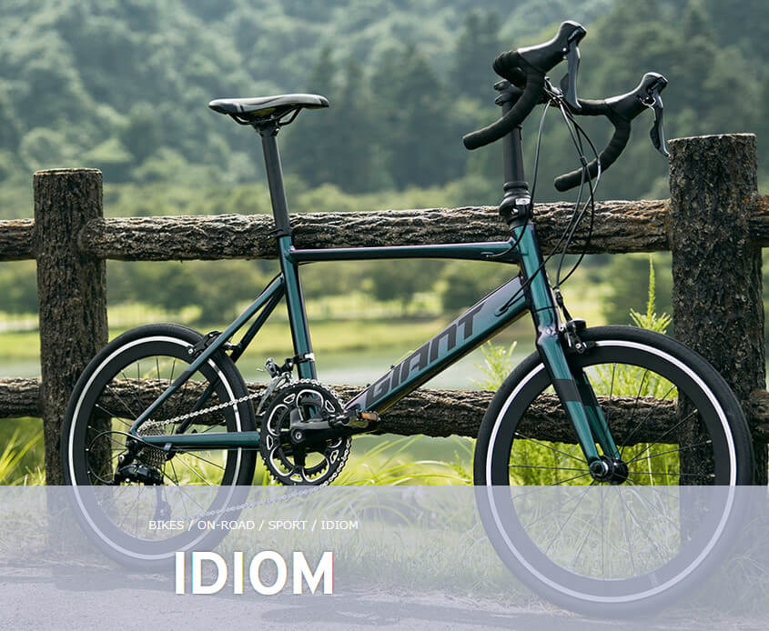 GIANT Idiom 1 軽量高性能ホイール装着 ミニベロ 20インチ - 自転車本体