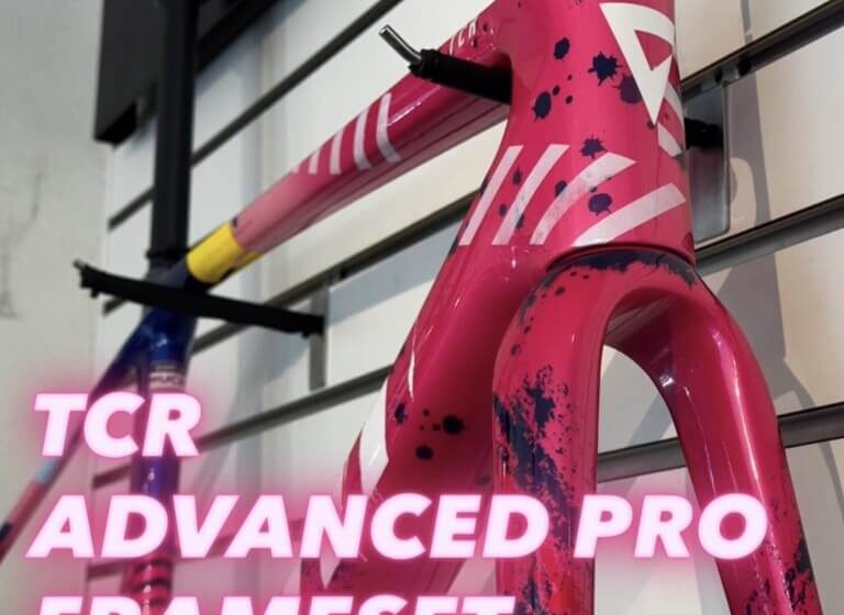 フレームセット入荷】TCR ADVANCED PRO Frameset (S) ネオンフラックス